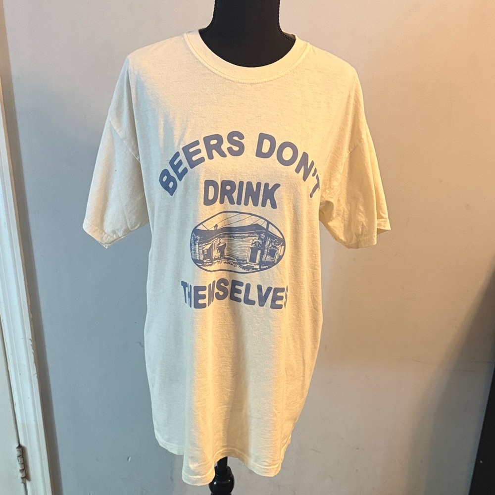 Cream Graphic T-Shirt